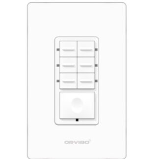 Botonera de 7 Escenas Inteligente ZIGBEE Orvibo T10S7ZW-1UO