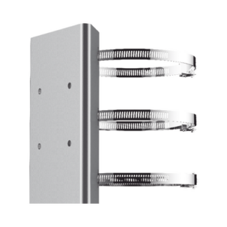 Montaje de Poste para PTZ / Acero Inoxidable / Compatible con PTZ HIKVISION