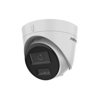 [Dual Light] Turret IP 2 Megapixel / Lente 2.8 mm / 30 mts IR + 30 mts Luz Blanca / Micrófono Integrado / ACUSENSE Lite / Exterior IP67 / H.265 / PoE / ONVIF