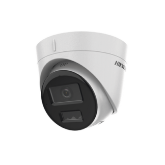 [Dual Light] Turret IP 2 Megapixel / Lente 2.8 mm / 30 mts IR + 30 mts Luz Blanca / Micrófono Integrado / ACUSENSE Lite / Exterior IP67 / H.265 / PoE / ONVIF / Micro SD