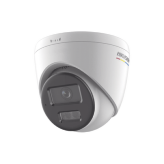 [Dual Light + ColorVu] Turret IP 2 Megapixel / Lente 2.8 mm / 30 mts IR + 30 mts Luz Blanca / Micrófono Integrado / ACUSENSE Lite / Exterior IP67 / dWDR / PoE / Micro SD