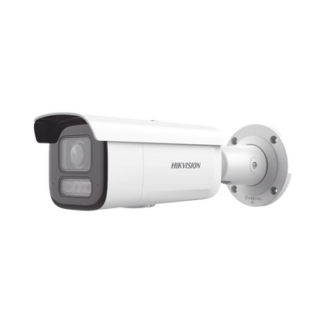 [Dual Light + 2 Micrófonos Integrados] Bala IP 6 Megapixel / Lente Mot. 2.8 a 12 mm / 60 mts Luz Blanca + 60 mts IR / Exterior IP67 / IK10 /  WDR 120 dB / PoE+ / ACUSENSE / Alarmas I/O / Micro SD / ONVIF / Metal / ACUSEEK
