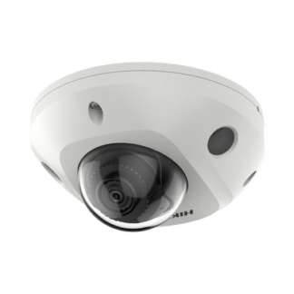 Mini Domo IP 6 Megapixel / Lente 2.8 mm / 30mts IR EXIR / Micrófono Integrado / Exterior IP67 / IK08 / PoE / DARKFIGHTER / Alarmas y Audio I/O / ONVIF / Micro SD / 4 Analíticos: AcuSense, Deteccion Facial, Conteo de Personas por Cruce y Zona