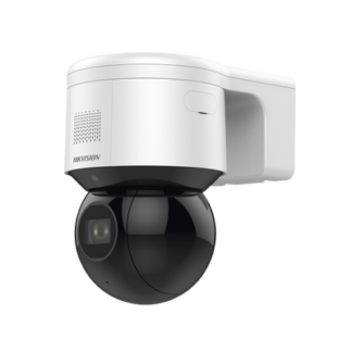 Domo PTZ IP 4 Megapixel / 4X Zoom Óptico / 50 mts IR EXIR / ACUSENSE / Luz Estroboscópica / Sirena Integrada / WDR 120 dB / PoE+ / IP66 / Ultra Baja Iluminación / Micrófono y Bocina Interconstruido / Micro SD