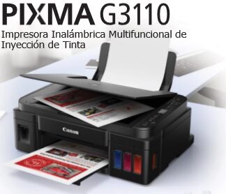 Multifuncional de inyección de tinta  CANON G3110