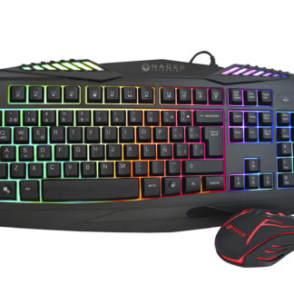 Kit de Teclado y Mouse Gaming Naceb Technology NA-617