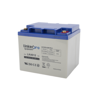 Batería de respaldo 12 V | 40 Ah | AGM | Especial para Seguridad Electrónica | UPS | Sistemas de Emergencia | Certificada UL | Vida útil 5 años | Terminales T2