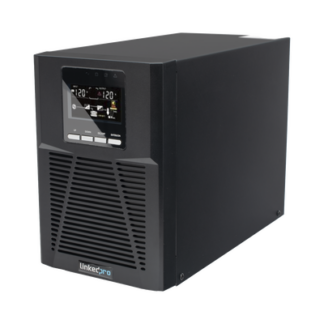 UPS 1000VA/900W  Online Doble Conversión /Pantalla LCD / 3 tomas 5-15R / Regulación de Voltaje / Protección RJ45