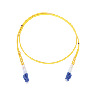 Jumper de Fibra Óptica Monomodo LC/LC Duplex de 1 Metro (3.28 Pies)