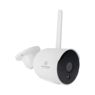 CAMARA BALA IP 2MP| WIFI | AUDIO DE 2 VIAS| ALMACENAMIENTO EN MICROSD| LENTE DE 4MM | ANGULO DE APERTURA 90 GRADOS IP65