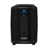 NO BREAK INTERACTIVO CDP DE 500 VA/250WATTS 8 CONT