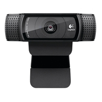 WEBCAM LOGITECH C920 PRO FULL HD 1080P 30 FPS 3MP ZOOM ENFOQUE AUTOMATICO 2 MICOFONOS USB-A