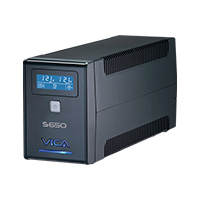NO BREAK UPS VICA S 650 650VA/360W 8 TOMAS NEMA 5-15R  (4/4), PANTALLA LCD 3 AÑOS DE GARANTIA