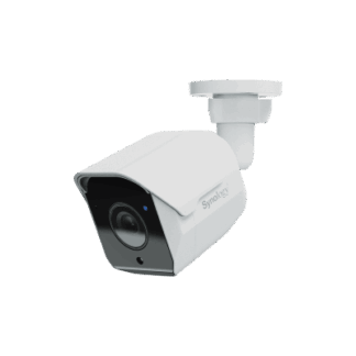 Cámara de Vigilancia BC500 | 5 Megapíxeles (2880x1620) | Lente 2.8 mm (110° H) | Visión Nocturna 30 mts | IP67 | IA para Detección de Personas y Vehículos | Compatible con Surveillance Station | Almacenamiento en mic
