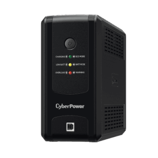 UPS de 750 VA/375 W, Topología Línea Interactiva, Entrada 120 Vca NEMA 5-15P, y 8 Salidas NEMA 5-15R, Puerto USB, Con Regulador de Voltaje (AVR)