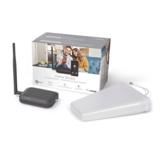 KIT de Amplificador de Señal Celular Home Studio/ Datos 2G, 3G, 4G / Llamadas / Mejora la señal para cubrir hasta 60 m² como una habitación, casa pequeña o departamento.