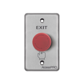Botón de Paro de Emergencia / Salida de Emergencia / Color Rojo / Tipo Enclavado / NC, COM, NO / Uso Rudo