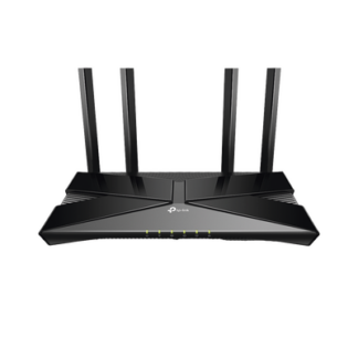 Router WiFi 6 doble banda AX 3000 Mbps / MU-MIMO y OFDMA / 1 Puerto WAN 10/100/1000 Mbps / 4 Puertos LAN 10/100/1000 Mbps / 4 Potentes Antenas.