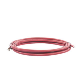 Cable para Controlador 3.0 m, Rojo, Calibre 8 AWG con Terminal de Ojo en un Extremo