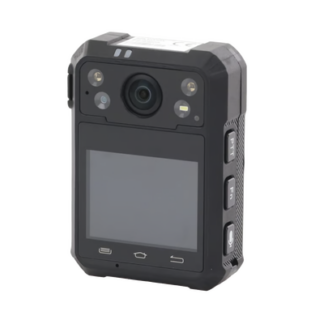 Body Camera Portátil / Grabación a 1920 × 1080p / Pantalla Frontal 1.77" TFT / Conexión Remota 4G / WiFi / GPS / Fotos de Hasta 40 Megapixel / IP68 / H.265 / 128 GB de Almacenamiento / Microfono Integrado