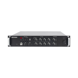 Amplificador de audio | 2 zonas de 250W  | 100V/70V | Calendarización de eventos | Biblioteca de Materiales de Audio | Entrada de Alarma