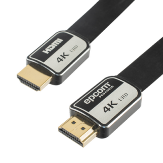 Cable HDMI de 3 Metros (9.84 Pies) | Alta Definición | Versión 2.0 | Alta Velocidad 18Gbps | 4K@60Hz | Conectores Chapados en Oro | Tipo Plano