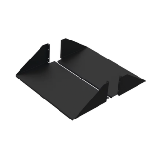 Charola Para Soportar Equipos en Rack de 19in, Frontal y Posterior, Capacidad de 136 Kg, 3UR