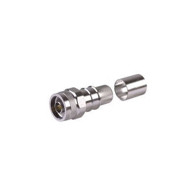 Conector N Macho Plegable con Pin Cautivo para cable LMR600, LP600