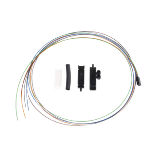 Kit Fan-Out de 6 Fibras, Para Convertir de 250 a 900 Micras, 1 Metro (3.28 Pies)