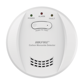 (HikFire) Detector de Monóxido de Carbono / Sensor Electroquímico Avanzado / Alarma Visual y Audible