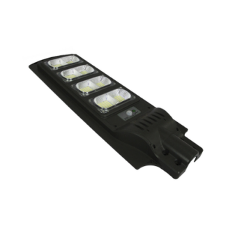 Luminaria con Panel Solar y Sensor de Movimiento de 160 W/ Luz fría 6 500 K/ Dimensiones 720 x 240 mm / Ángulo de Luz 120°.