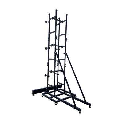 Kit Montaje Videowall 50x50 cm a Piso | Hasta 5m Altura | Soporte Inclinado | HIKVISION