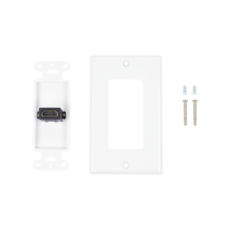 Placa de Pared 1 Puerto HDMI Hembra a Hembra