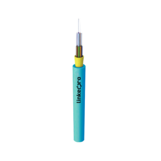 Cable de Fibra Óptica Multimodo OM3 50/125, 6 Hilos, para Interior, Tight Buffer 900µm, OFNR Riser, Dieléctrica, Precio Por Metro, (Hasta 2000 Metros en un Solo Tramo de Cable)