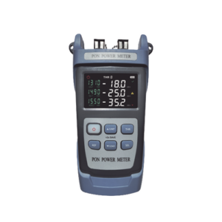 Medidor de Potencia Óptica (OPM) para Fibra Óptica en Redes FTTx / Soporta 3 Longitudes de Onda: 1310nm, 1490nm y 1550nm / Rango de Medición de -40 a 25dBm