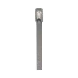 Cincho PanSteel de Acero Inoxidable Tipo 304, 362mm largo x 4.6mm ancho, Color Metálico, Paquete de 100pz