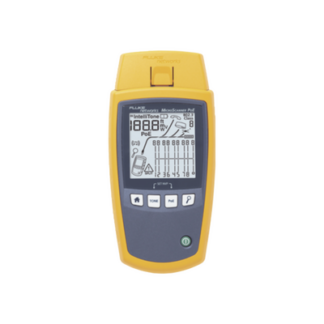 Verificador de Red MicroScanner PoE, para Comprobación de Redes de Voz, Datos, Video y PoE 802.3af, at, bt y UPOE, con Pantalla LCD Retroiluminada