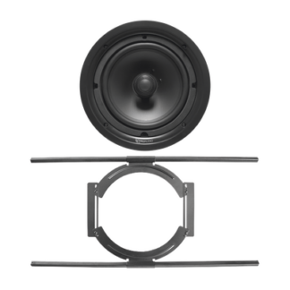 KIT de Bocina de Techo TruAudio de 6in PP6 con Soporte de Acero Rígido para Techos Suspendidos