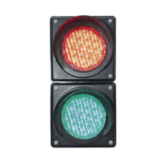 Semáforo / Señalización Rojo y Verde / Diametro 100mm / LED / 110vca.