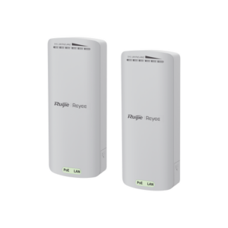 Kit Enlace Inalámbrico Recomendado para Elevadores, hasta 500m o 125 pisos, Preconfigurado, Ajuste Automático, Hasta 300 Mbps, Doble Puerto LAN