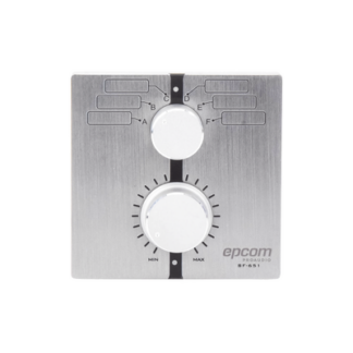 Control de  Volumen Remoto con Selector de Canales | Compatible con Amplificador SF2240UC - SF4240UC