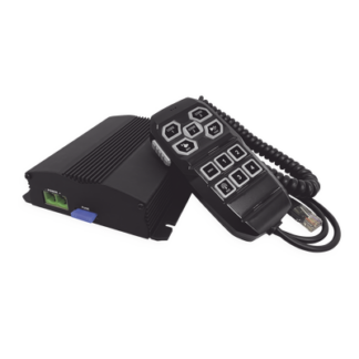 Sirena Vehicular de 100W de Potencia, Incluye Controlador Unimando Para Control de Tonos, 4 Salidas Auxiliares y Microfono