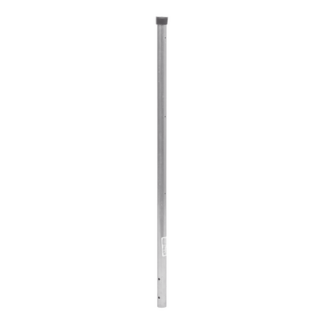 Poste de ESQUINA para Cerca Electrificada. Tubo Galvanizado cal. 18 de 1" Diam. y 0.8m Alto con Tapón, ideal para 3 Aisladores