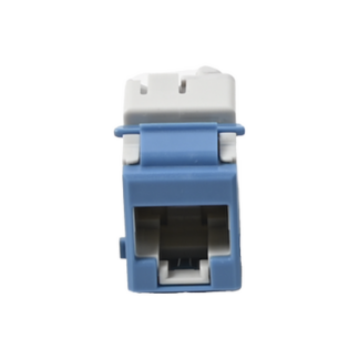 Jack Ultramax Cat6a, Utp, Tipo Keystone, Color Azul, Punch Down