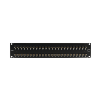 Patch Panel Ultramax. UTP, Precargado con Jacks Cat6, 48 Puertos, Plano, 2U