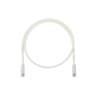 Cable de Parcheo UTP, Cat6A, 24 AWG, CM, Color Blanco, 2.13 Metros (7 Pies)