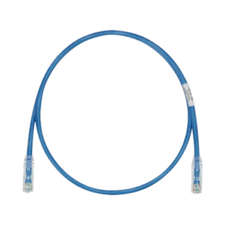 Cable de Parcheo TX6, UTP Cat6, 24 AWG, CM, Color Azul, 2.13 Metros (7 Pies)