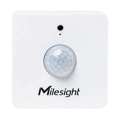 Sensor de Ocupación PIR y Luz LoRaWAN / Detección 120° x 100° / 8 Metros / 1-60000 Lux / Automatización de Iluminación
