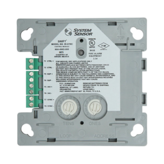 Módulo de Sincronización Inalámbrico / Compatible con Paneles Notifier, Fire-Lite, Silent Knight y Farenhyt / Incluye Baterías
