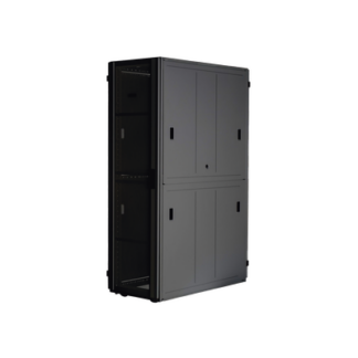 Gabinete FlexFusion™ XGL (Light) para Centros de Datos, 42 UR, 600 mm de Ancho, 1070 mm de Profundidad, Fabricado en Acero, Color Negro